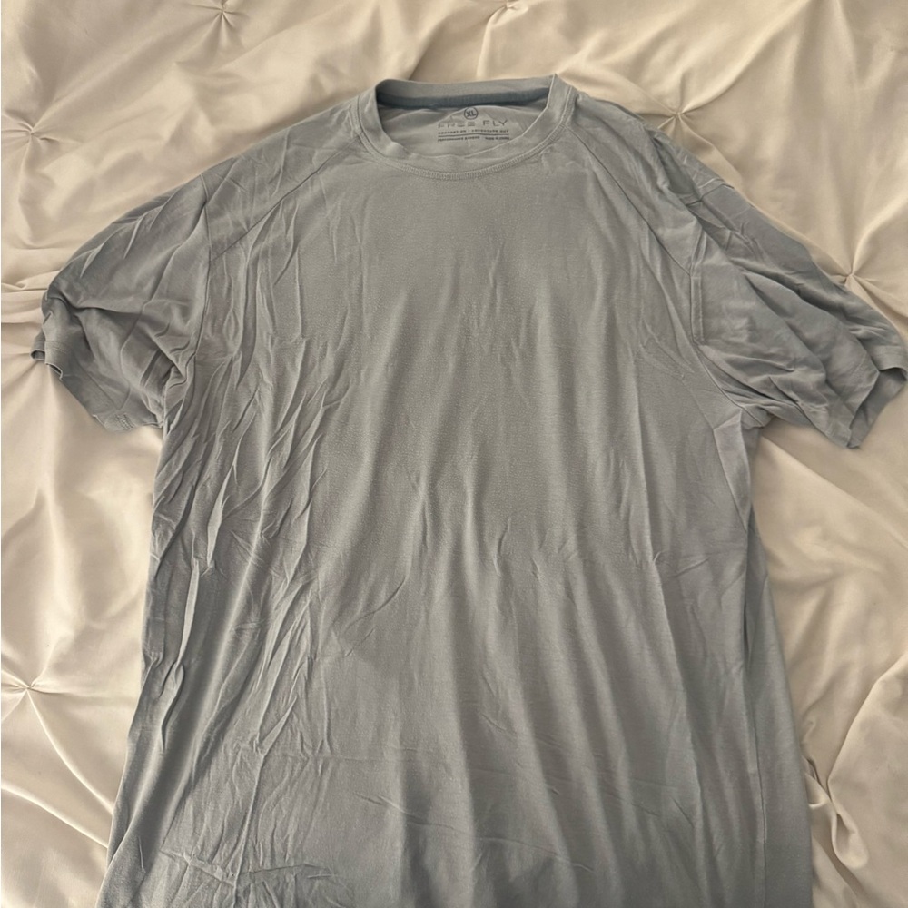 Free Fly Apparel Blue Short Sleeve Tee